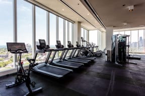 Fitness Center at The Apartments at Lincoln Common, Chicago