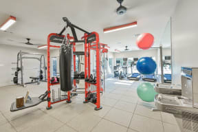 boxing bag and excersie