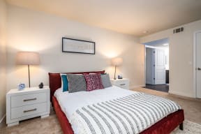 Furnished Bedroom at Camden Parc Apartments in Vacaville, CA