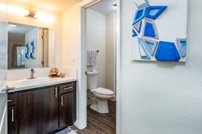 Bathroom | Camden Parc Apartments in Vacaville, CA