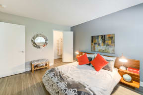 Bedroom  l Emerald Hills Apartments in Monterey Park