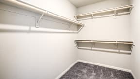 Homes for Rent in Reno NV - Aspen Vista at Anchor Pointe - Spacious Closet with Multiple Built in Shelves