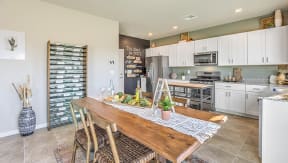Homes in Reno NV - Aspen Vista at Anchor Pointe - Spacious Kitchen with Tiled Flooring and Stainless Steel Appliances