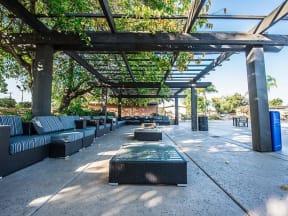 The Eleven Hundred outdoor seating area