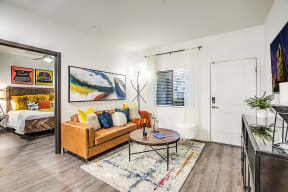 Wood Flooring in open floor plan