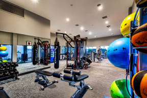 24-hour state-of-the-art fitness center