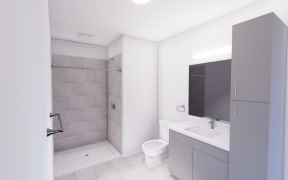 Luxurious Bathroom at Union 346, Somerville, 02143