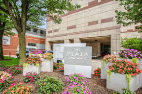 the plaza property sign 
