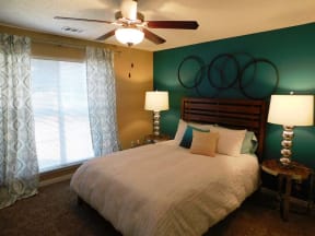Elegant Bedroom at Quail Ridge Apartment Homes, Bartlett, TN, 38135