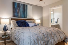 Beautiful Bedroom at Parkwest Apartment Homes, Hattiesburg, MS, 39402