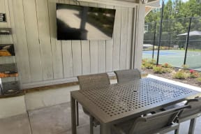 Outdoor Gazebo with TV at Reserve at Park Place Apartment Homes, Hattiesburg, 39402