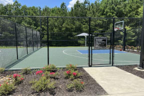 Large Basketball Court at Reserve at Park Place Apartment Homes, Hattiesburg, MS, 39402