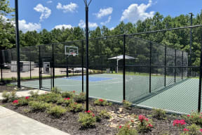 Resort Style Basketball Court at Reserve at Park Place Apartment Homes, Hattiesburg, Mississippi