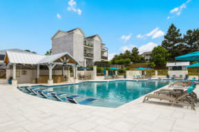 Pool with Luxury Furniture at Parkwest Apartment Homes, Mississippi, 39402