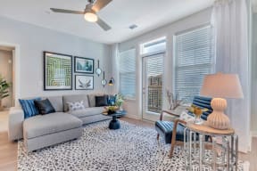 Living Room at Alta Croft, Charlotte