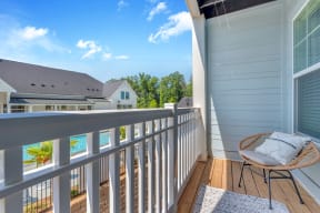Private balcony or patio at Alta Croft, Charlotte, 28269