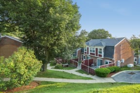 Meticulous Landscaping With Lovely Woods at Windsor Village at Waltham, Waltham, MA