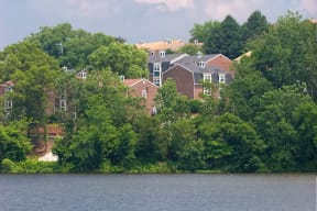 Mesmerizing View Of Hardy Pond at Windsor Village at Waltham, Waltham, Massachusetts