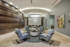 Lobby Lounge Space at Amaray Las Olas by Windsor, Fort Lauderdale, Florida