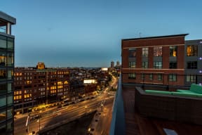 Rooftop Lounge at The Victor by Windsor, Boston, Massachusetts