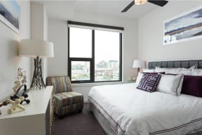 Spacious, Bright Bedroom at 1000 Speer by Windsor, 80204, CO