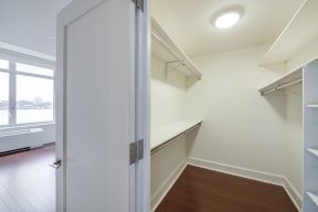 Large, Spacious Walk-in Closets at The Aldyn, New York, New York