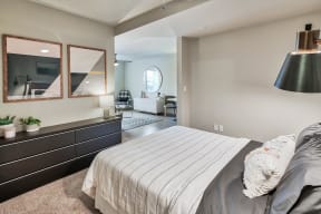 Spacious Bedroom With Comfortable Bed at Platform 14, Oregon, 97124
