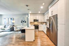 Kitchens with chef-inspired kitchens at Blu Harbor by Windsor, Redwood City, CA