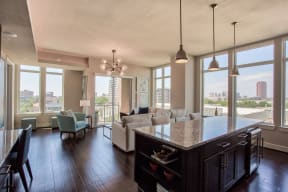 One or Two Bedroom Apartments and Penthouses Available at The Jordan by Windsor, 2355 Thomas Ave, Dallas