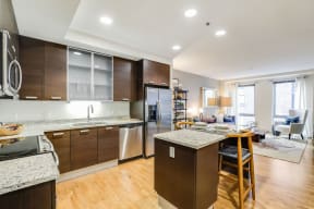 Spacious, open floor plans at The Victor by Windsor, Massachusetts, 02114