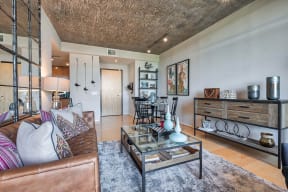Large living rooms at IO Piazza by Windsor, Arlington, 22206