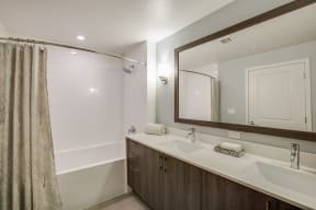 Modern Bathroom with Luxurious Rain Shower at Allure by Windsor, 6750 Congress Avenue, Boca Raton