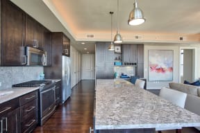 Chef-Inspired Kitchen Islands at The Jordan by Windsor, Dallas, Texas