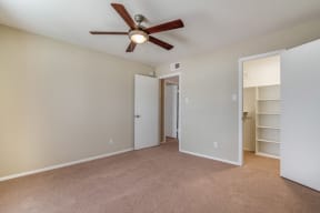 Large Closets with Built-In Shelving at Allen House Apartments, Houston, 77019