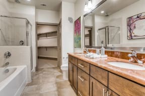 Large, Walk-In Closet at The Monterey by Windsor, 3930 McKinney Avenue, Dallas