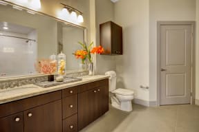 Spa-Inspired Bathrooms at South Park by Windsor, Los Angeles, California