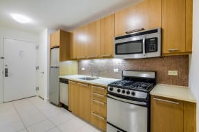 Gourmet chef-inspired kitchens at The Ashley Upper West Side Luxury Apartments