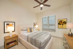 Ceiling Fan in Bedrooms at Windsor at West University, Houston, Texas
