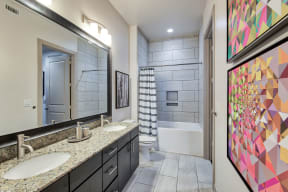 Spacious, Modern Bathrooms at Midtown Houston by Windsor, Houston, 77002
