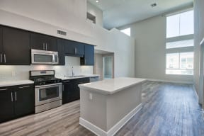 High-End Stainless Steel Appliances at Boardwalk by Windsor, Huntington Beach, California