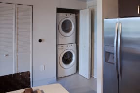 Stacked Washer And Dryers at Windsor at Doral, 4401 NW 87th Avenue, Doral