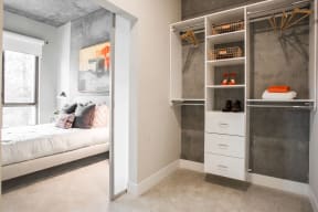 Expansive Closet Space at The Marston by Windsor, 825 Marshall Street, Redwood City