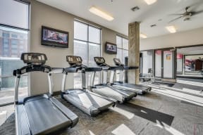 Cardio Equipment in Fitness Center at Windsor at Broadway Station, 80210, CO