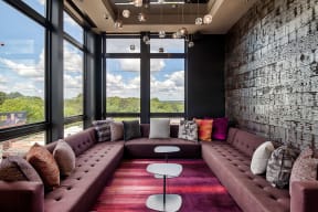 Resident Lounge with Gathering Spaces at Morningside Atlanta by Windsor, Atlanta, GA