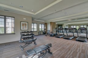 Fully-Equipped Fitness Center at Windsor Lantana Hills, 6601 Rialto Blvd, Austin