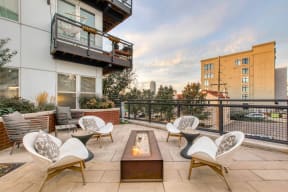 Rooftop Terrace Area at Centric LoHi by Windsor, Denver, CO, 80211