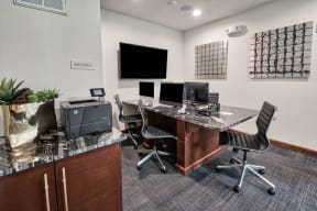 Business Center with High Speed Internet at Midtown Houston by Windsor, Houston, 77002