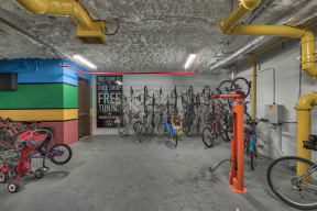 Covered Bike Storage at Windsor South Lamar, Texas, 78704