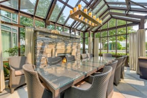 Beautiful Glass-Enclosed Garden House at The Bravern, Bellevue, WA