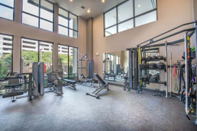 Fully Equipped Fitness Center at Windsor by the Galleria,13290 Noel Rd, TX